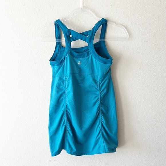 Athleta Scrunch Teal Cami Tank Top - Picture 6 of 12